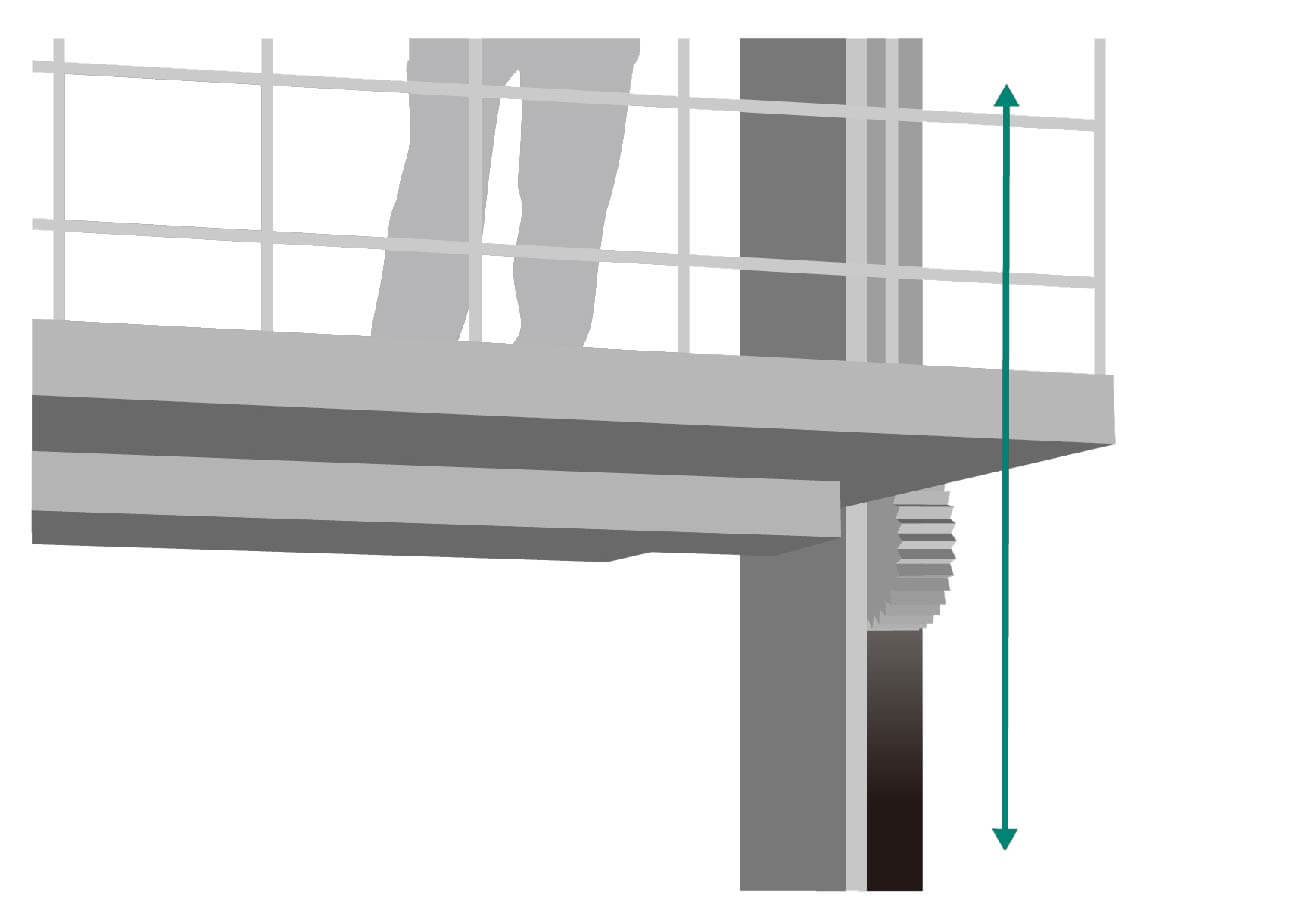 建設用エレベーターの写真